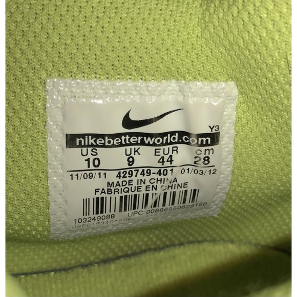  Nike Air Max NM Sprite Men\'s Size 10 US,[429749-401]
